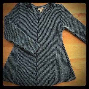 Knitted Gray Sweater